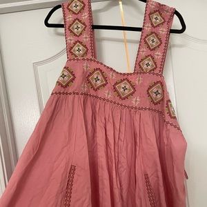 Versona NWT Embroidered Swing Dress - XXL